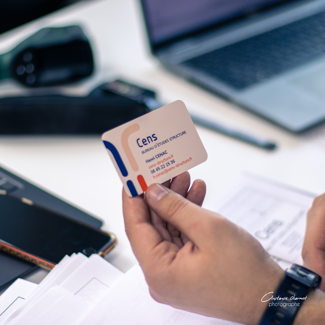 Photographe carte de visiste communication