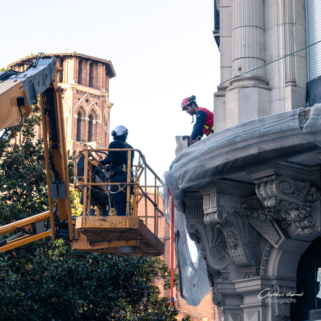 Photographe chantier travail Gers