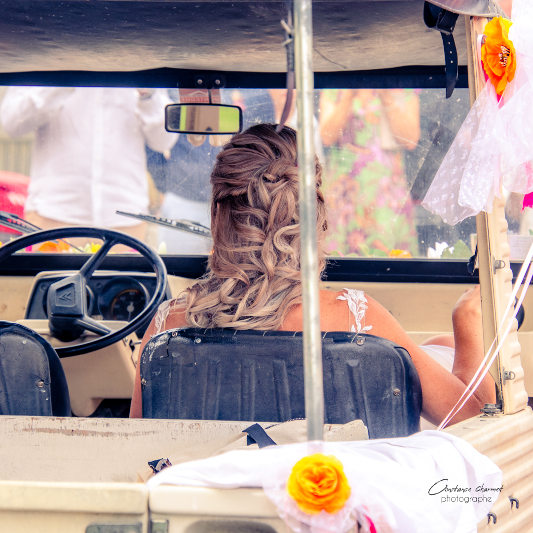 Détails mariage – l'entrée de la mariée Gers