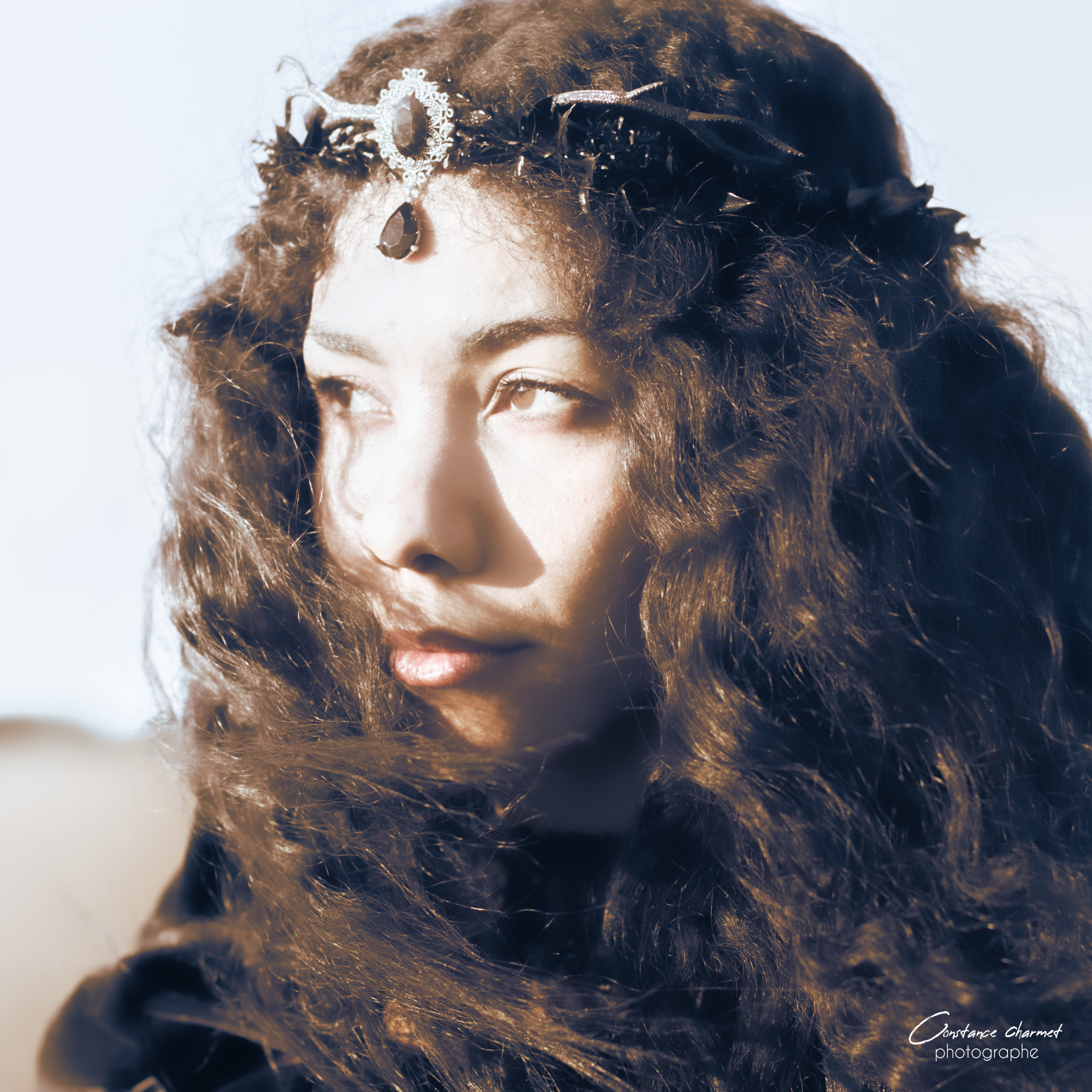 Portrait chanteuse single musique